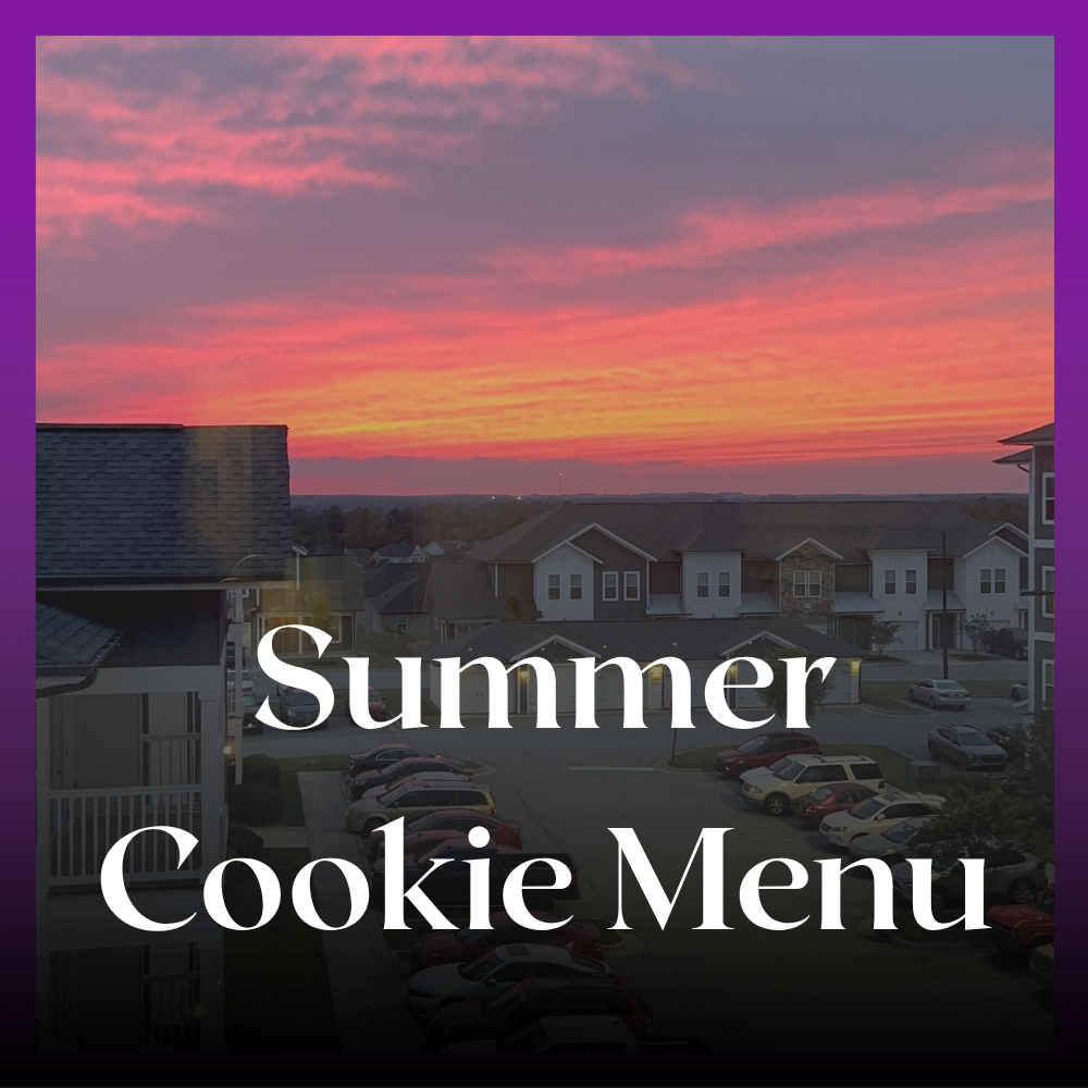 SUMMER COOKIE MENU